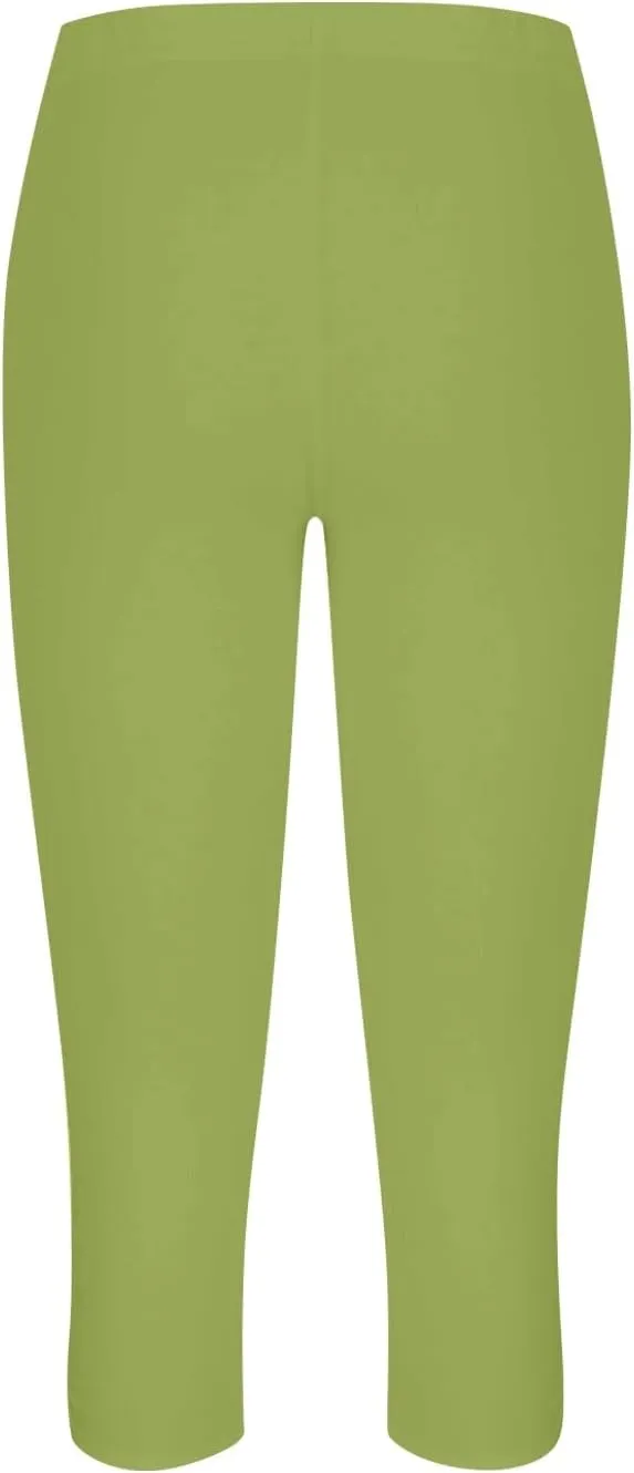 2025 Capri Pants for Women Dressy Cropped for Summer Comfy Stretchy High Waist Yoga Workout Compression Leggings Clearance