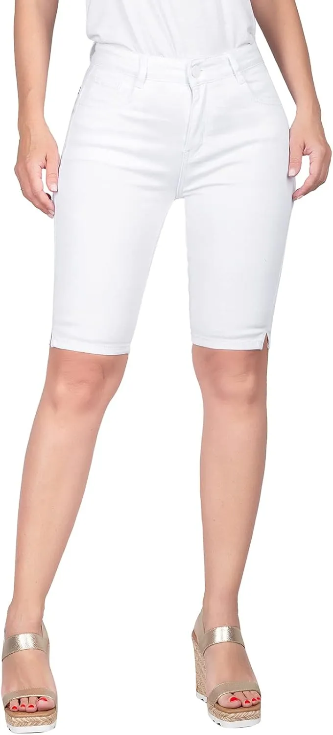 2LUV Women's Stretchy Jeans Pockets Skinny Jeans