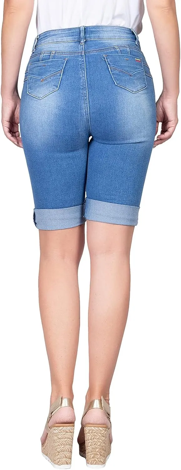 2LUV Women's Stretchy Jeans Pockets Skinny Jeans