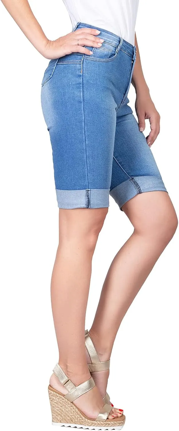 2LUV Women's Stretchy Jeans Pockets Skinny Jeans