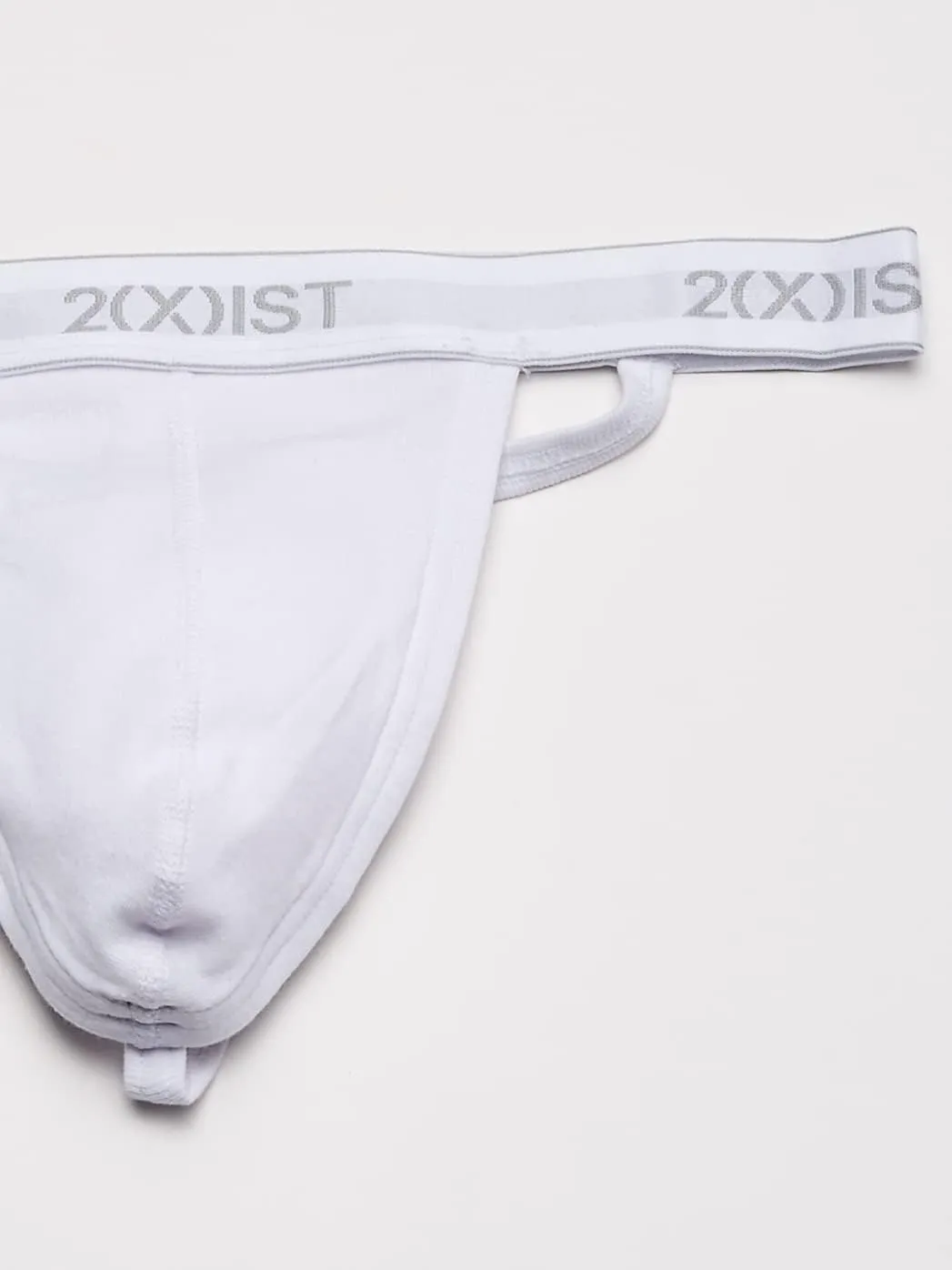 2(X)IST mens Essential Cotton Y-back Thong 3-pack