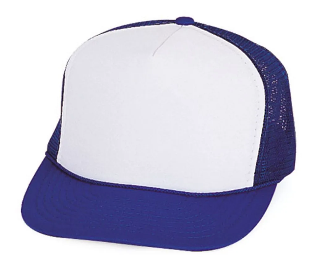 5 Hats Lot Youth Boys Girls Kids Foam Mesh 5 Panel Baseball Caps  Wholesale Bulk