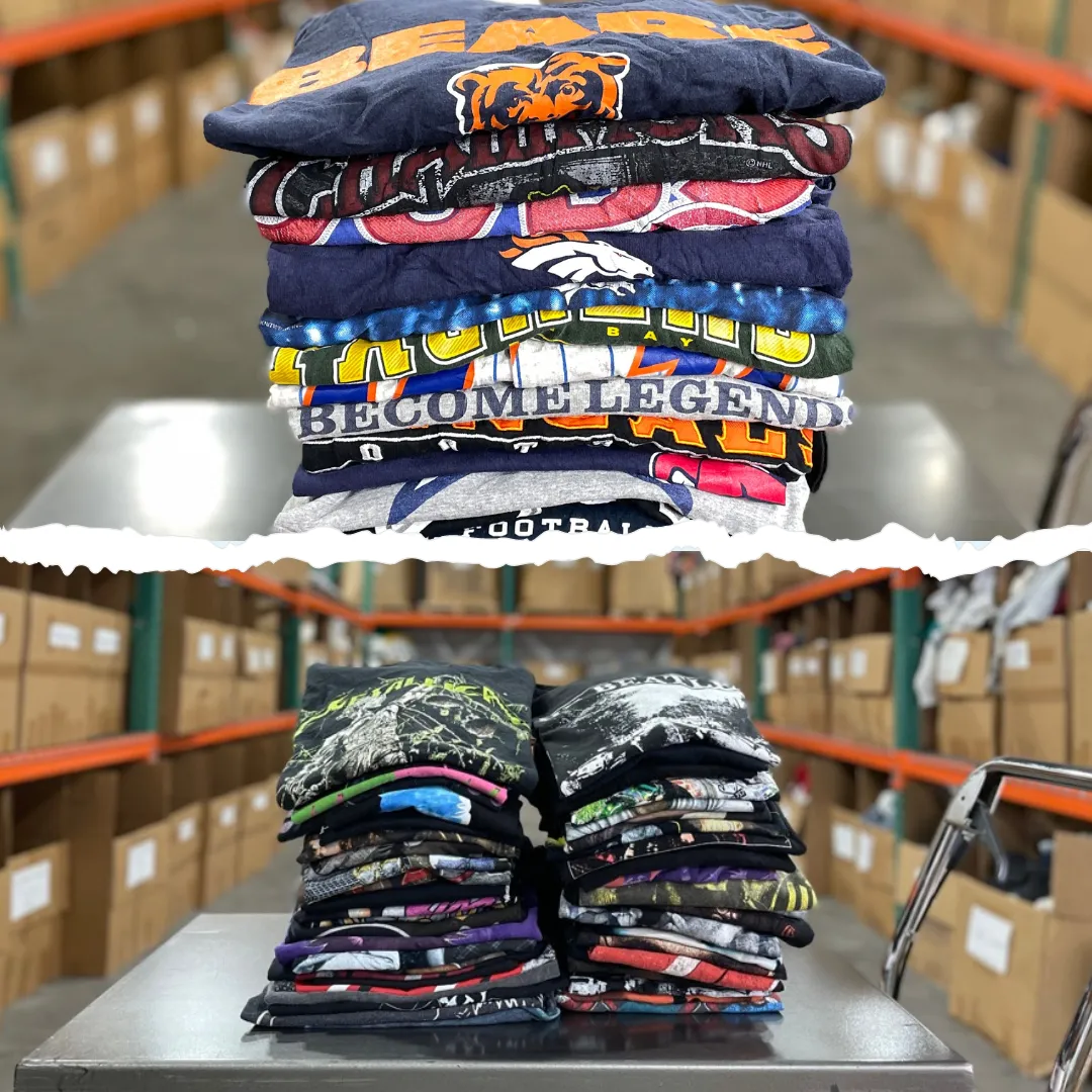 50/50 Custom 100lb T-shirt Bale