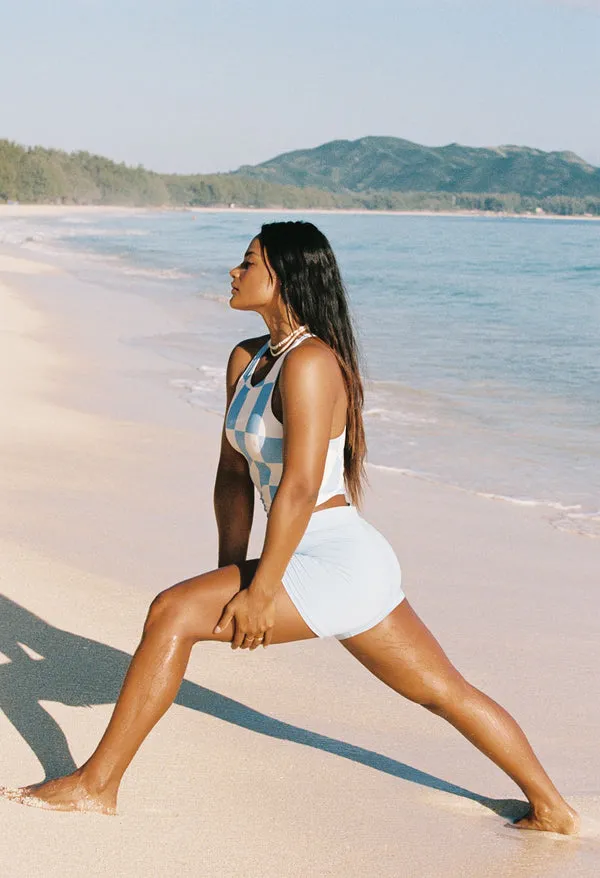 Abysse Greta Shorts in Lagoon