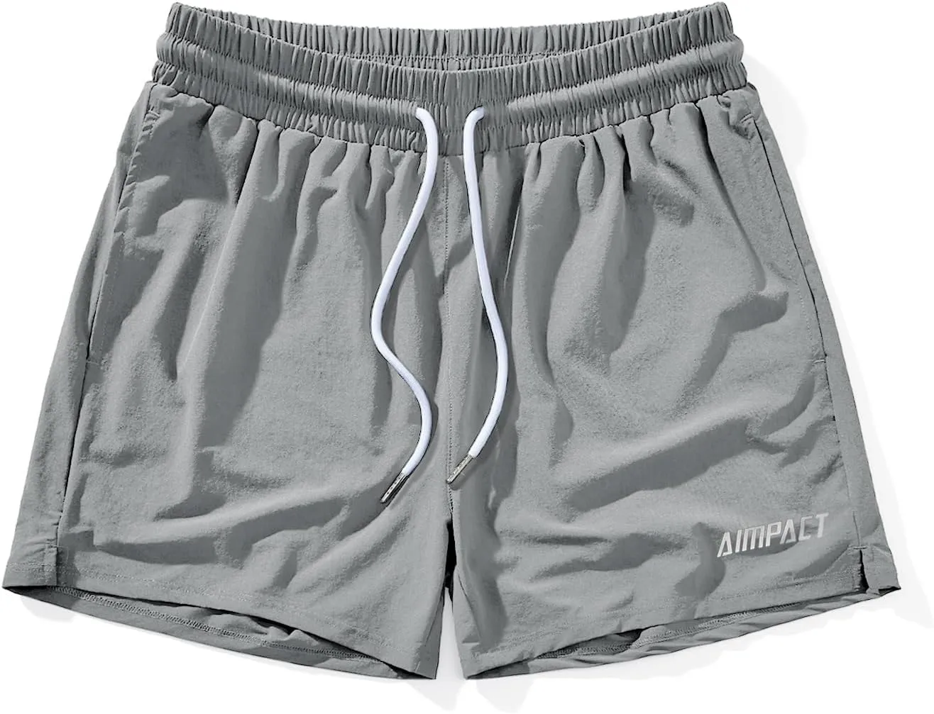 AIMPACT Men's Athletic Workout Shorts 5 Inch Lightweight Running Gym Shorts with Pockets