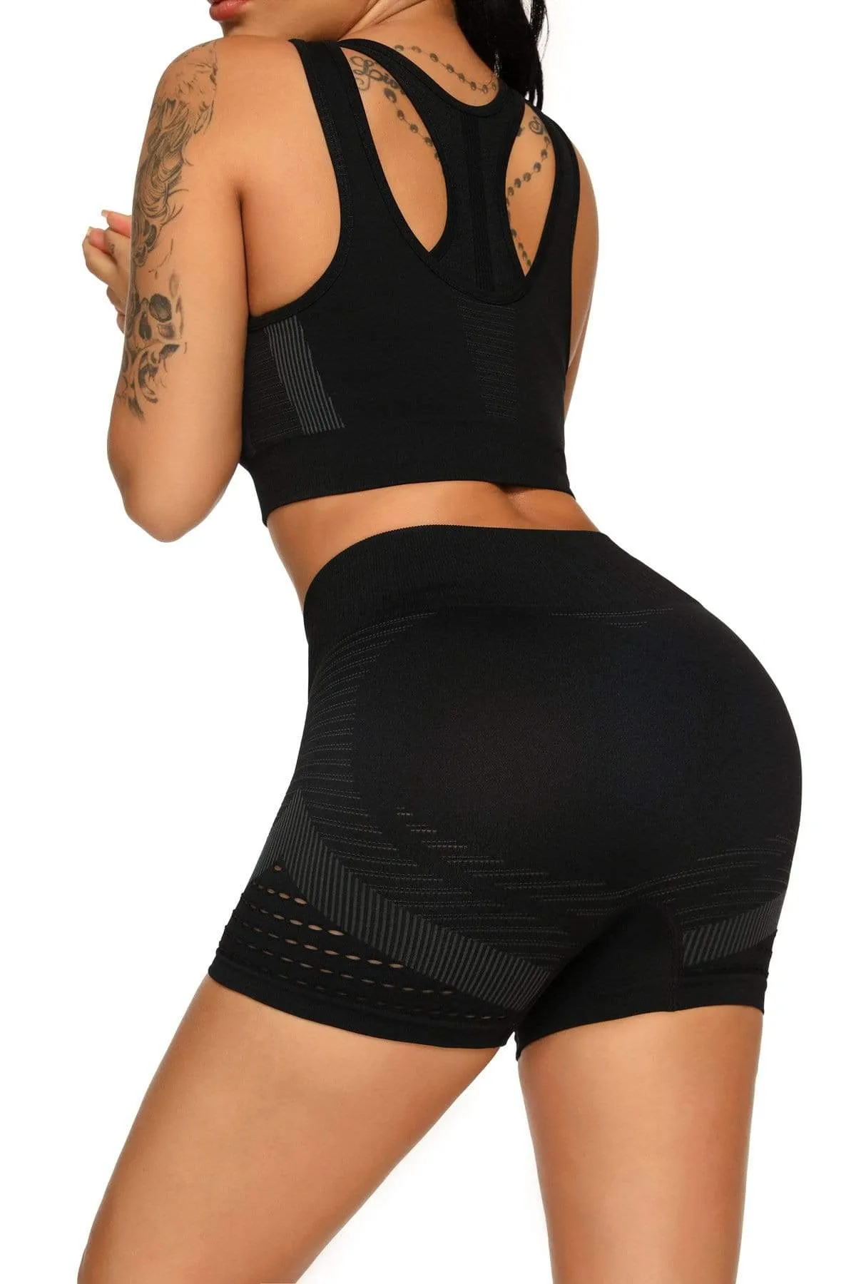 Arena Seamless Yoga Short & Top Set