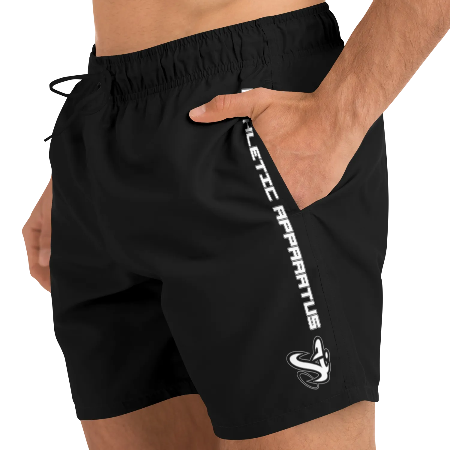 Athletic Apparatus V1 WL BLACK Swim Trunks Men
