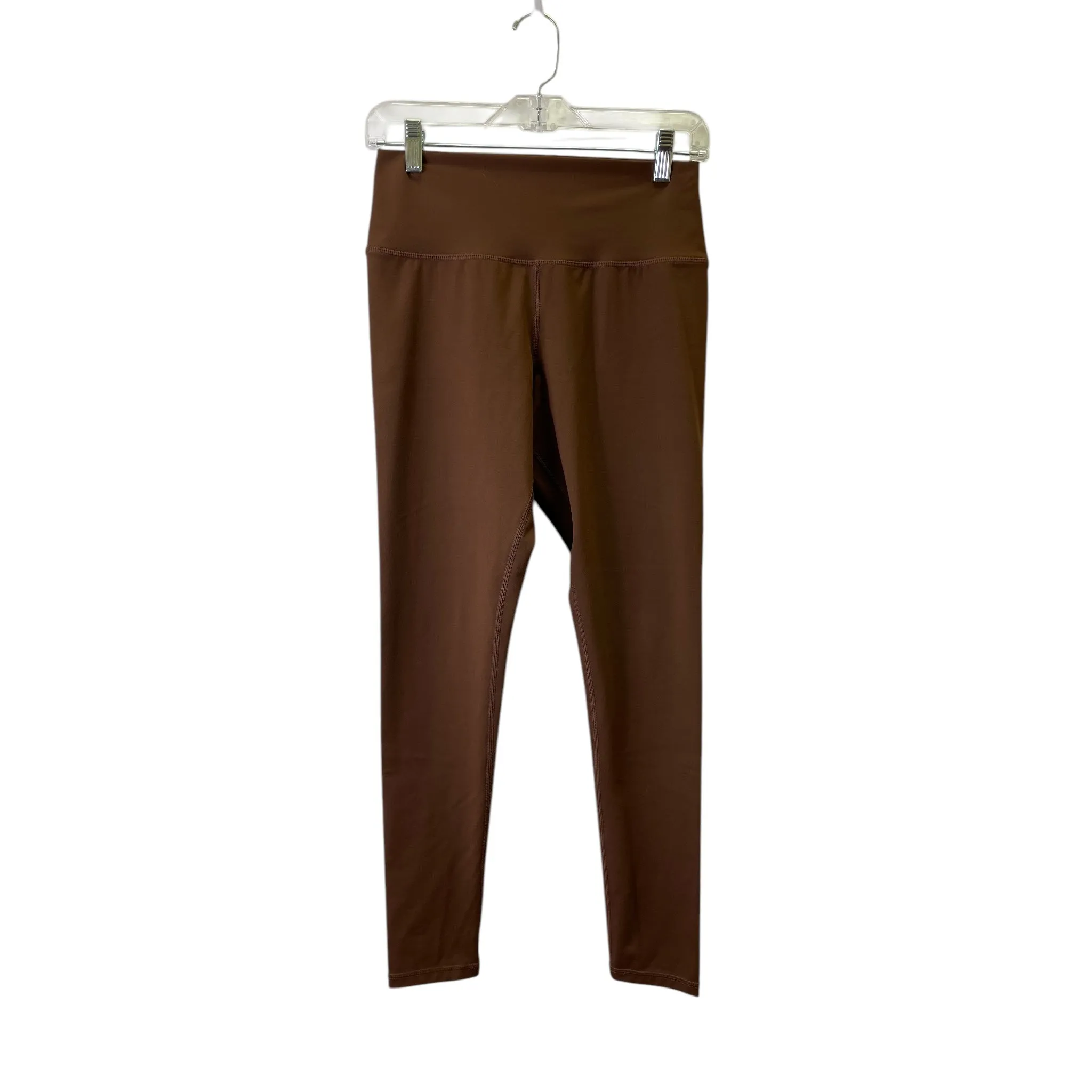 Athletic Leggings By GLYDER In Brown, Size:L