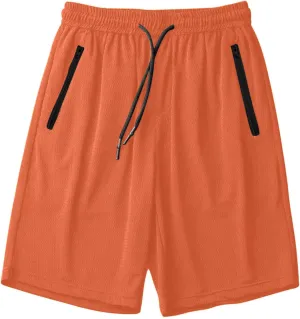 Athletic Shorts for Women Quick Dry Gym Running Short Drawstring Elastic Waist Lightweight Shorts with Pockets