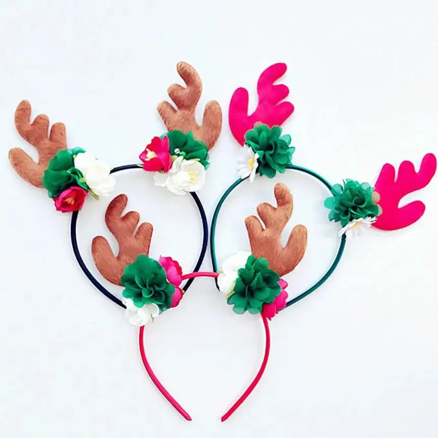 Baby Kids Elastic Floral Christmas Stretch