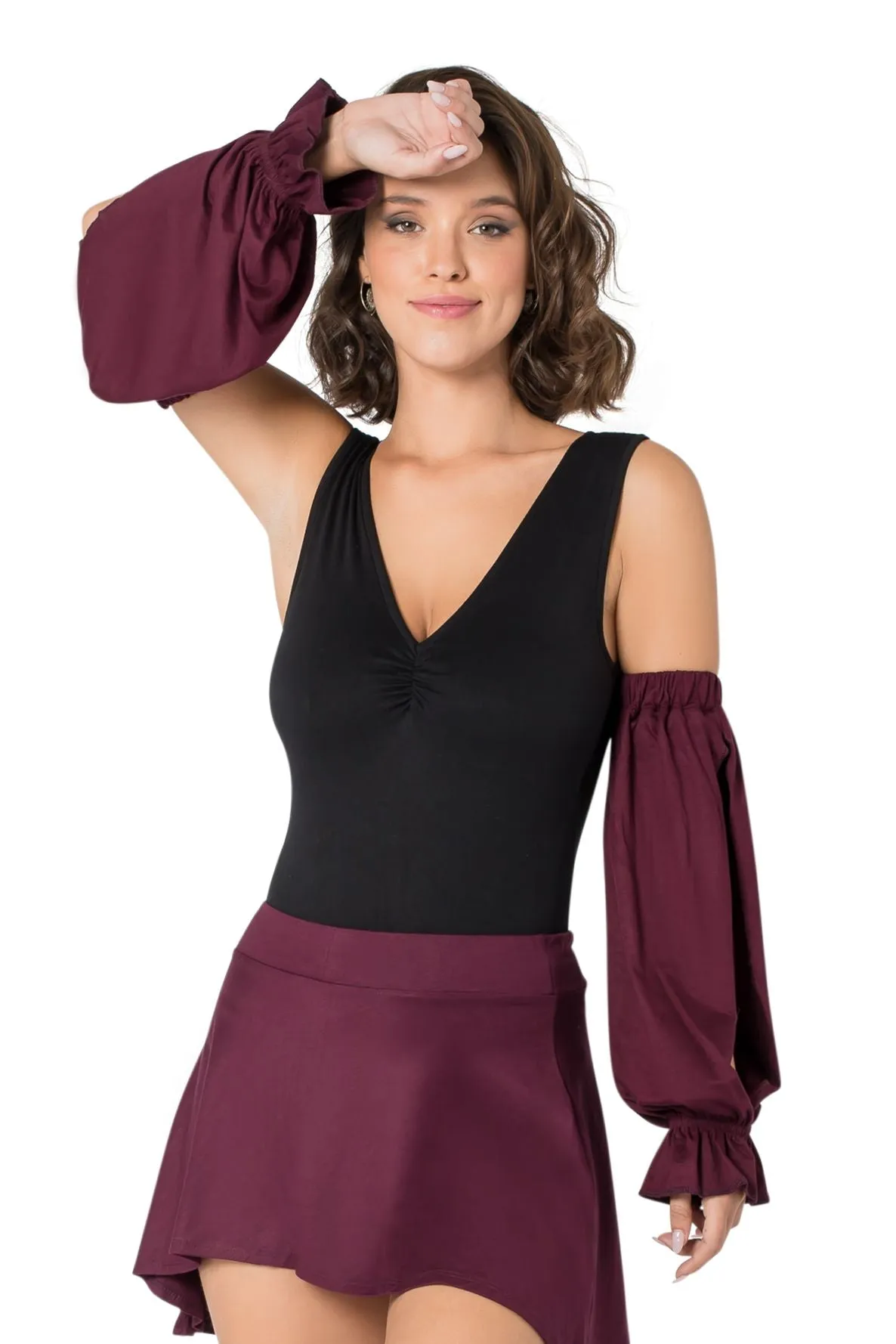 BELLY DANCE GYPSEY SHRUG ARM SLEEVES