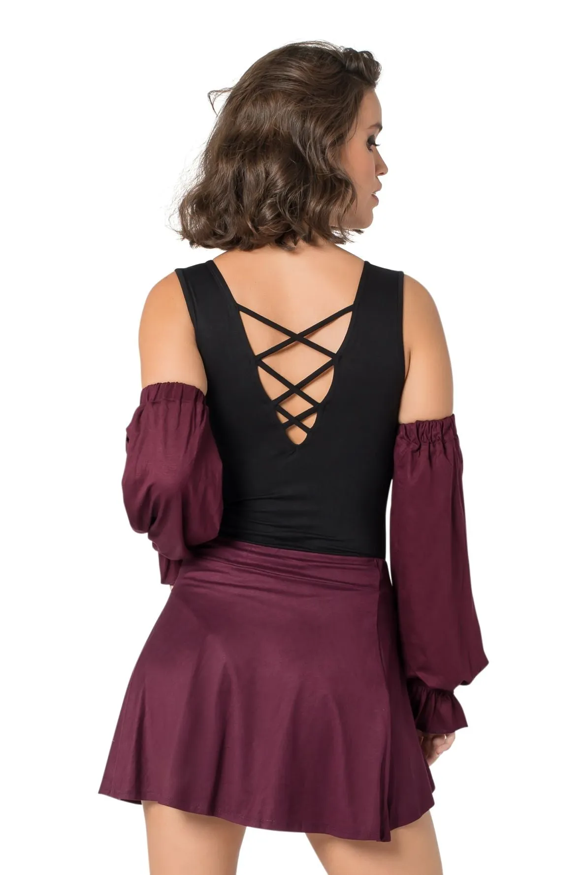 BELLY DANCE GYPSEY SHRUG ARM SLEEVES