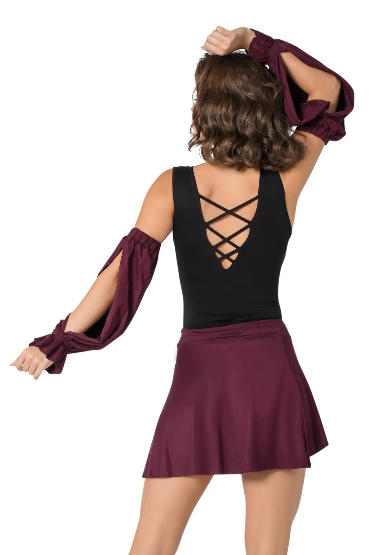 BELLY DANCE GYPSEY SHRUG ARM SLEEVES