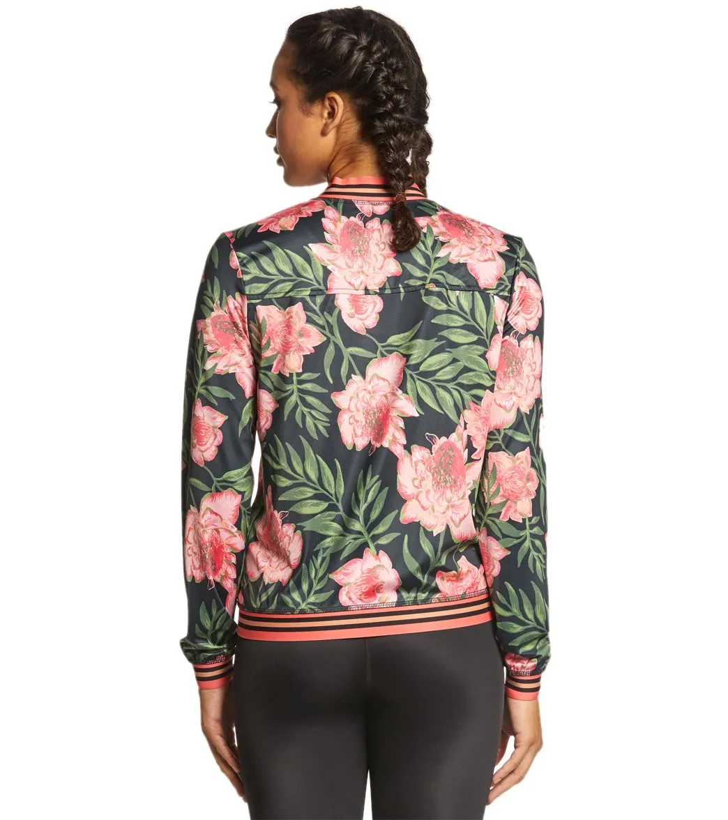 Beyond Yoga True Stripes Bomber Jacket