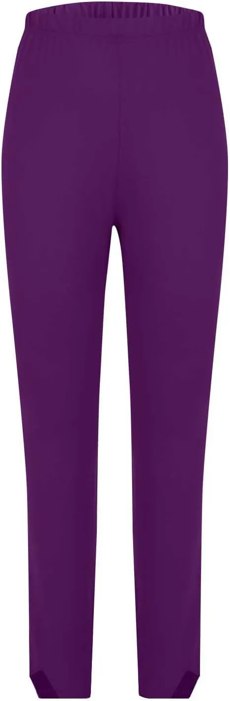 Bidobibo Winter Leggings for Women High Waited Workout Pants Solid Elastic Waist Joggers Seamless Compression Yoga Pants