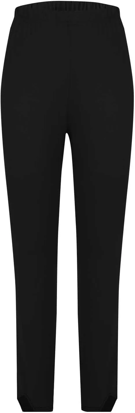 Bidobibo Winter Leggings for Women High Waited Workout Pants Solid Elastic Waist Joggers Seamless Compression Yoga Pants
