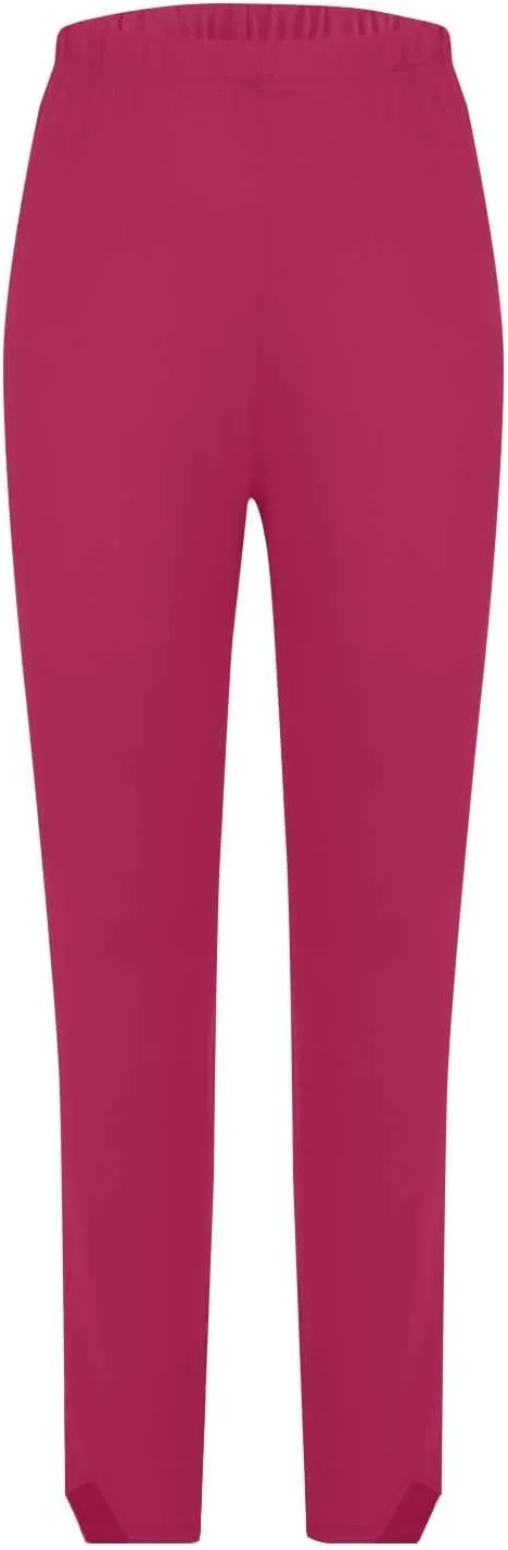 Bidobibo Winter Leggings for Women High Waited Workout Pants Solid Elastic Waist Joggers Seamless Compression Yoga Pants