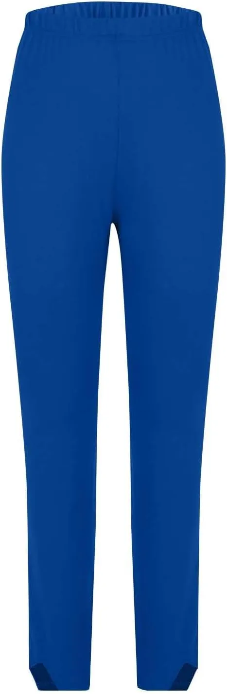 Bidobibo Winter Leggings for Women High Waited Workout Pants Solid Elastic Waist Joggers Seamless Compression Yoga Pants