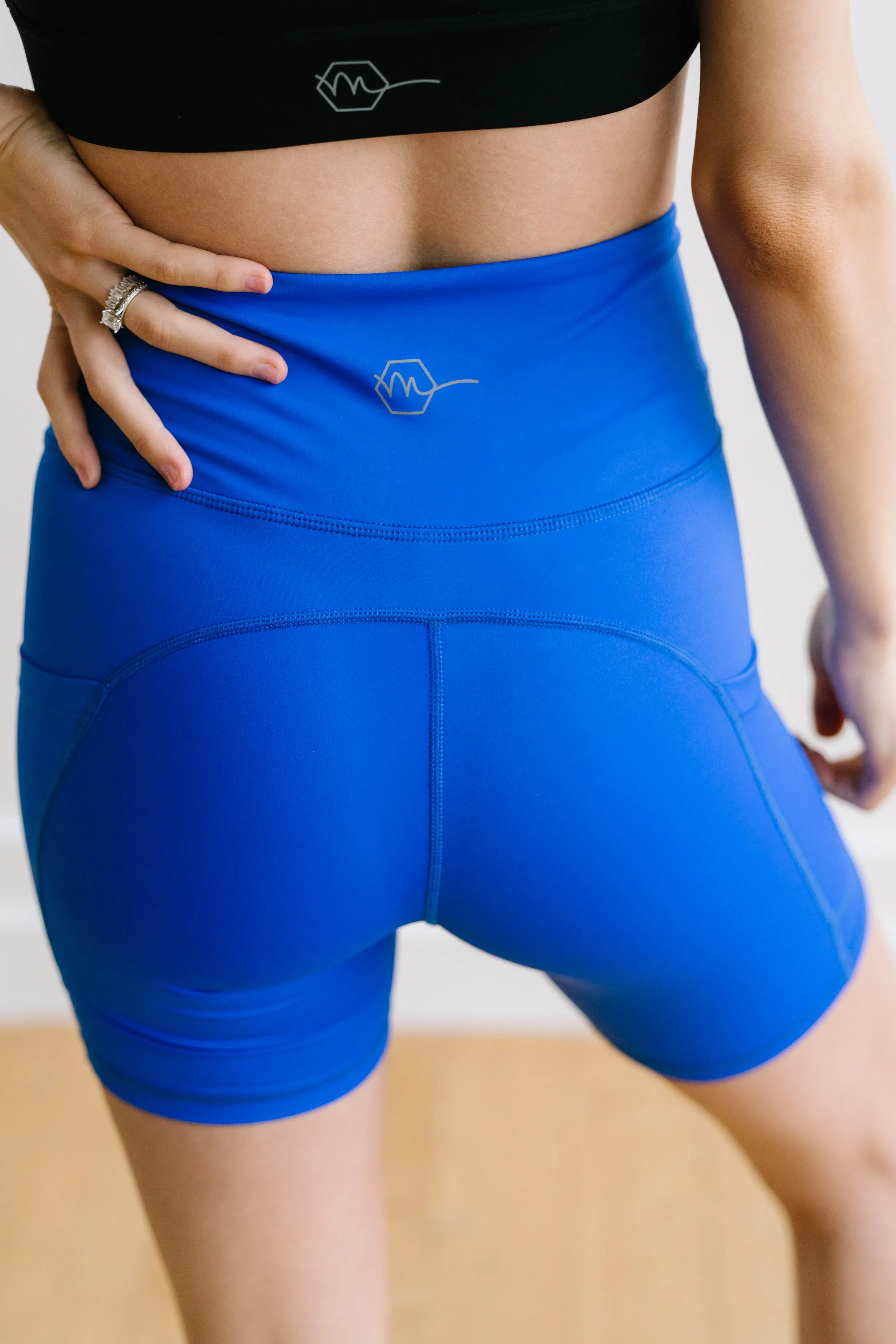 Biker Shorts - 6'' - Cobalt | MT SPORT
