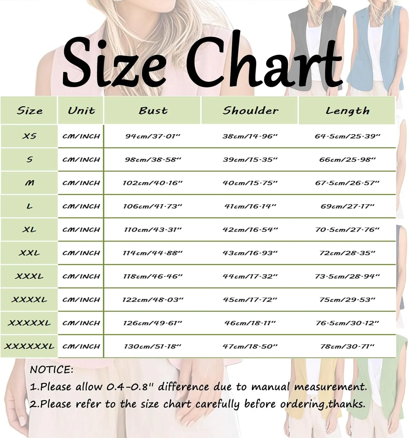 Blazer Vest for Women Summer 2025 Trendy Business Suit Vest Tops Oversize Open Front Casual Jacket Waistcoat with Pockets