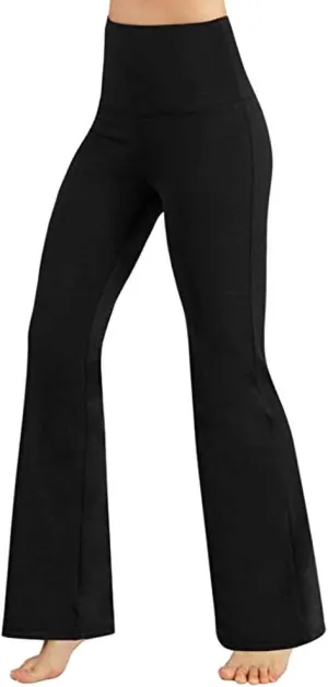 Booty Scrunch Leggings for Women Trendy High Waist Tummy Control Sports Flared Yoga Leggings Seamless Athletic Pants