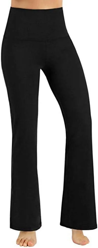Booty Scrunch Leggings for Women Trendy High Waist Tummy Control Sports Flared Yoga Leggings Seamless Athletic Pants