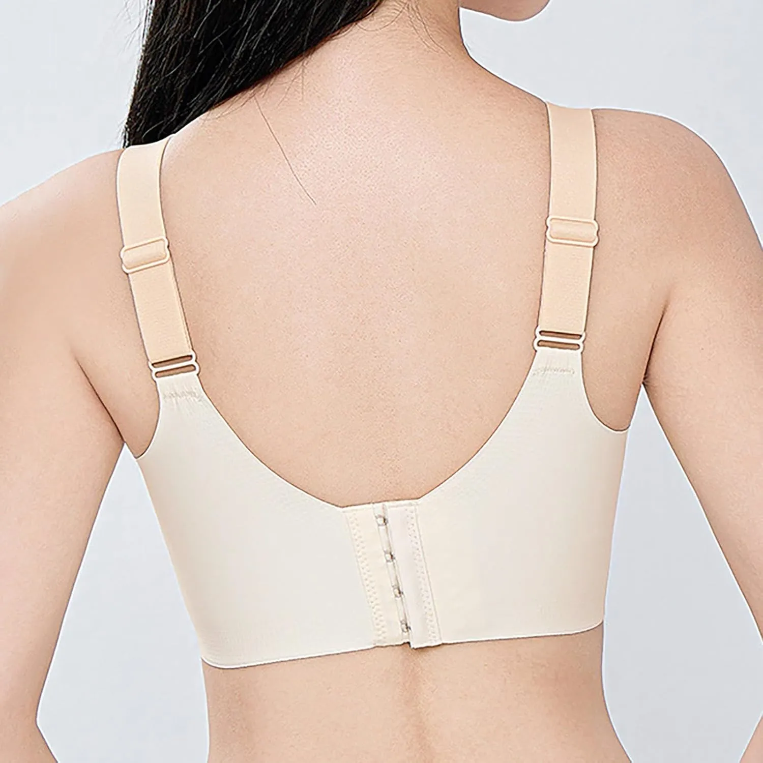 Bras for Women No Underwire, Push Up Bra Wireless Bras for Women Soft and Lightly Full Coverage Seamless Bras for Everyday