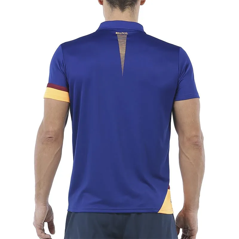 Bullpadel Cheyene Royal Blue Padel Polo Tshirt