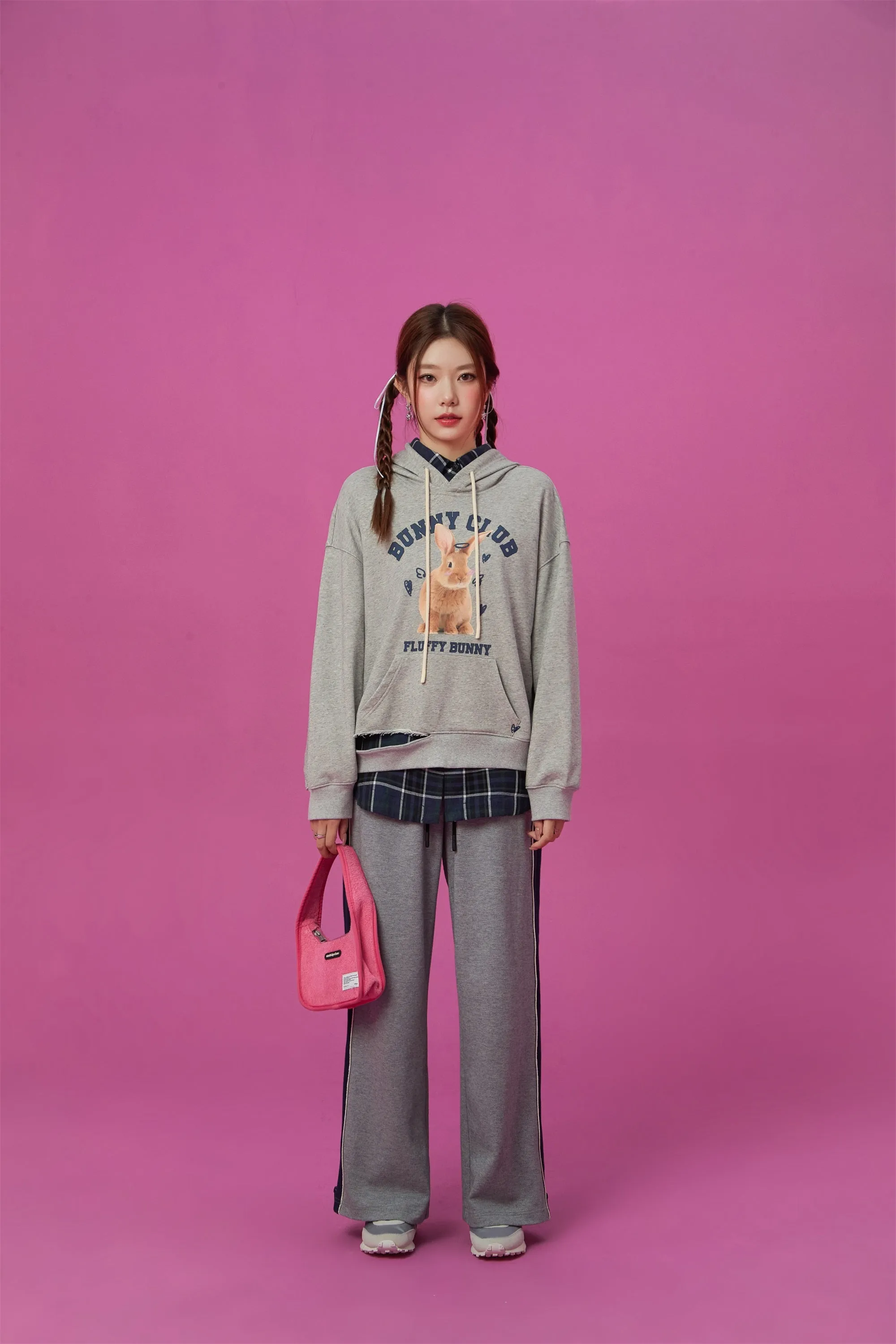 Bunny Club Slit Hoodie