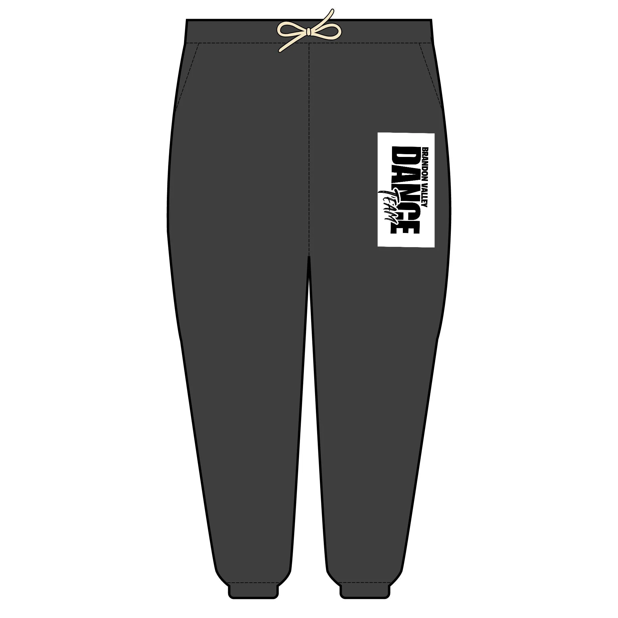 BV Dance Unisex Garment-Dyed Lightweight Fleece Sweatpants