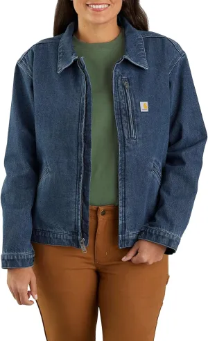 Carhartt Men's Loose Fit Denim Detroit Jacket