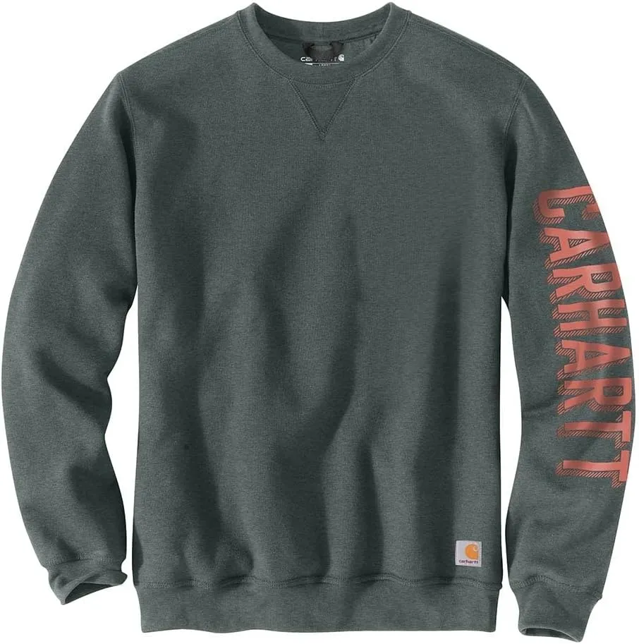 Carhartt Men's Loose Fit Midweight Crewneck Graphic Sweatshirt