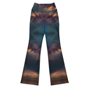 Celestial Soul Voyage  Flare leggings