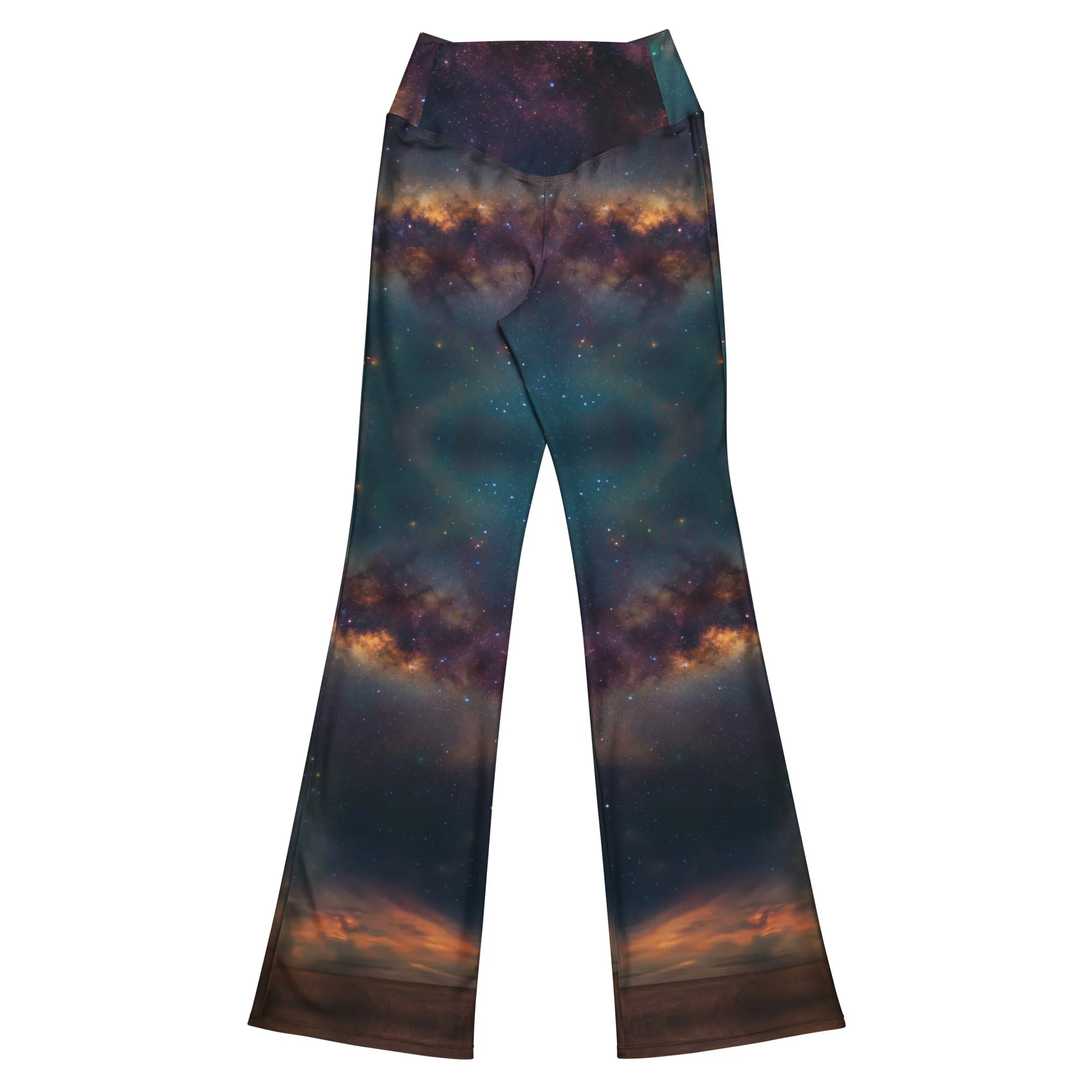 Celestial Soul Voyage  Flare leggings