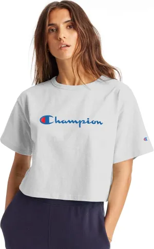 Champion Women's Cropped Tee