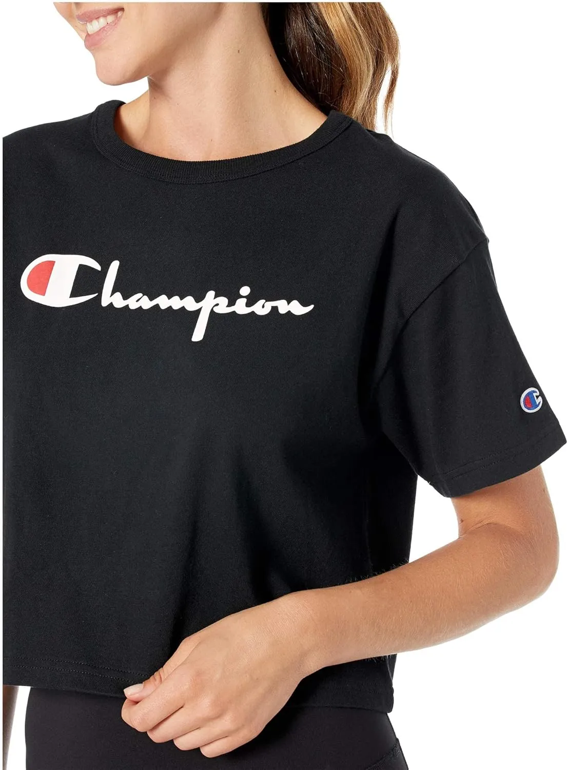 Champion Women's Cropped Tee