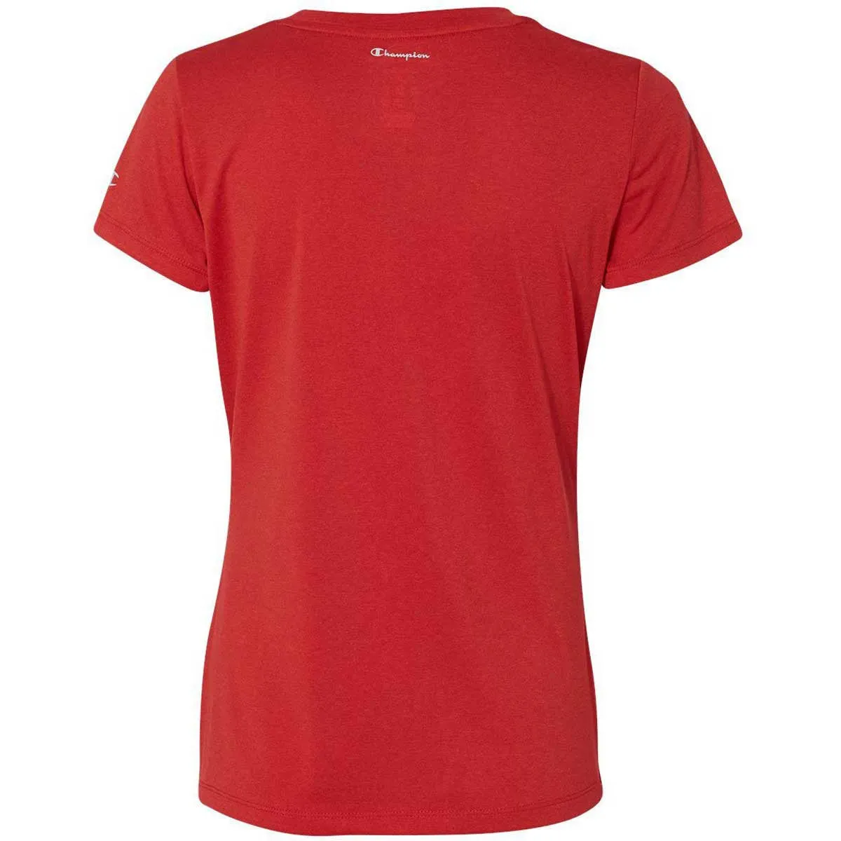 Champion Women's Scarlet Heather Vapor 4-Ounce T-Shirt