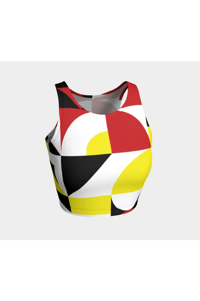Color Collage Athletic Top