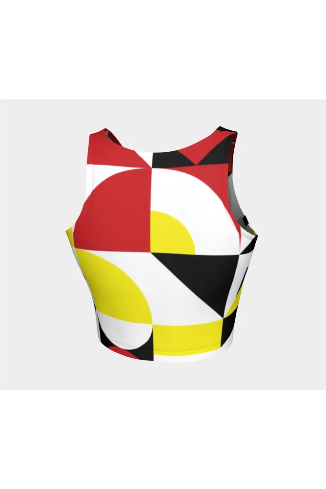 Color Collage Athletic Top