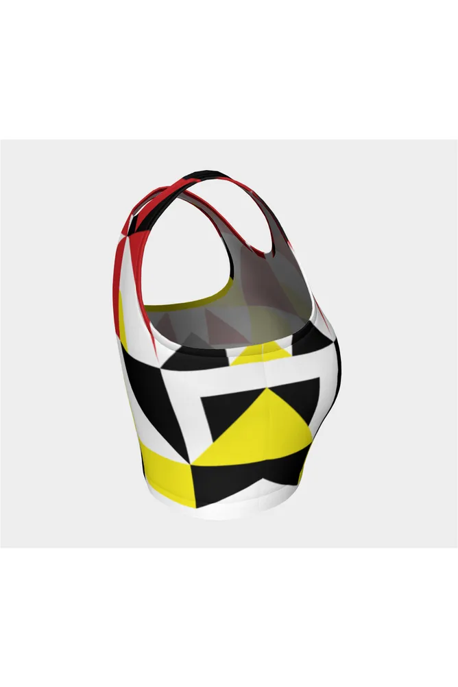 Color Collage Athletic Top
