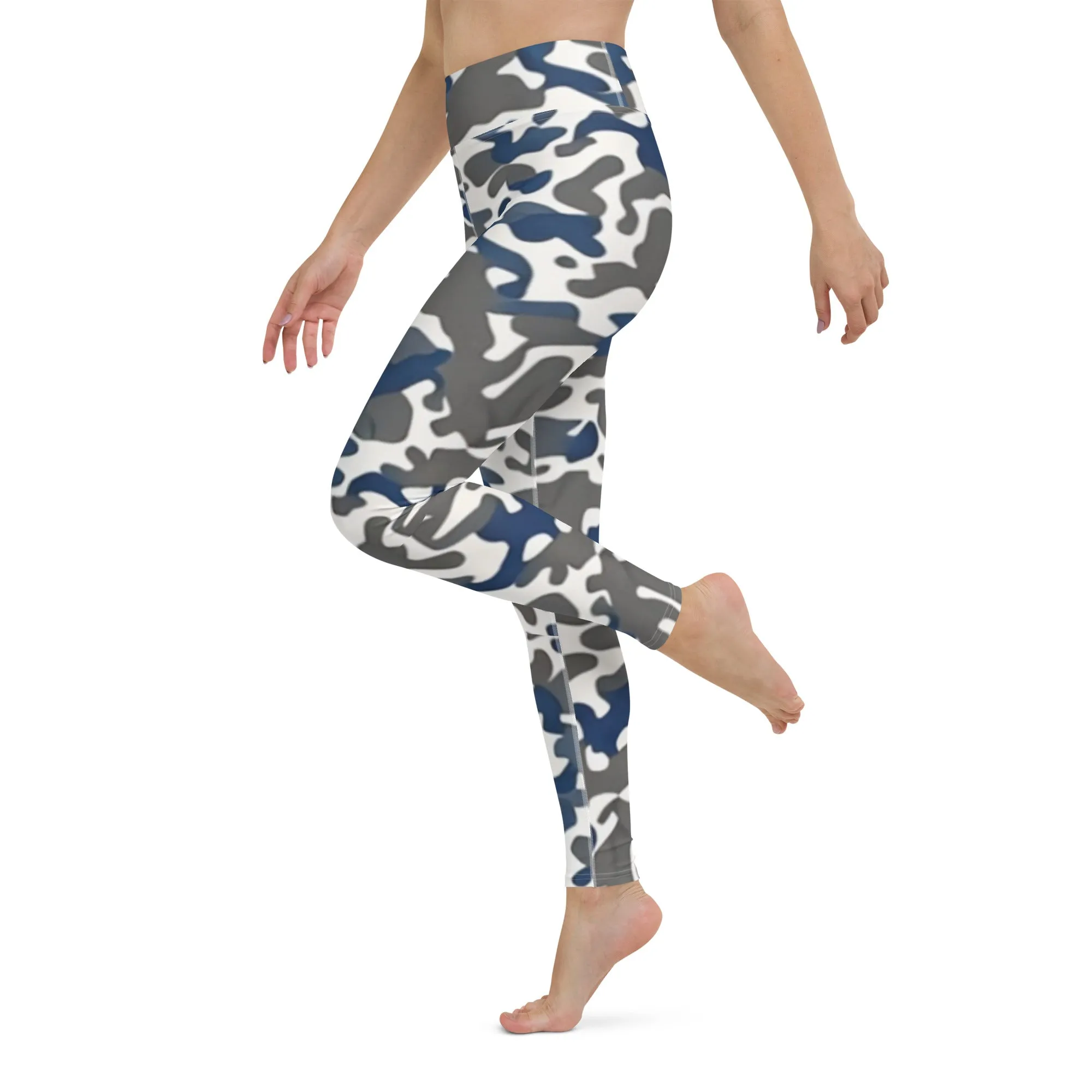 Comfort Camo Yoga Leggings |  Performance  &  Flexibility