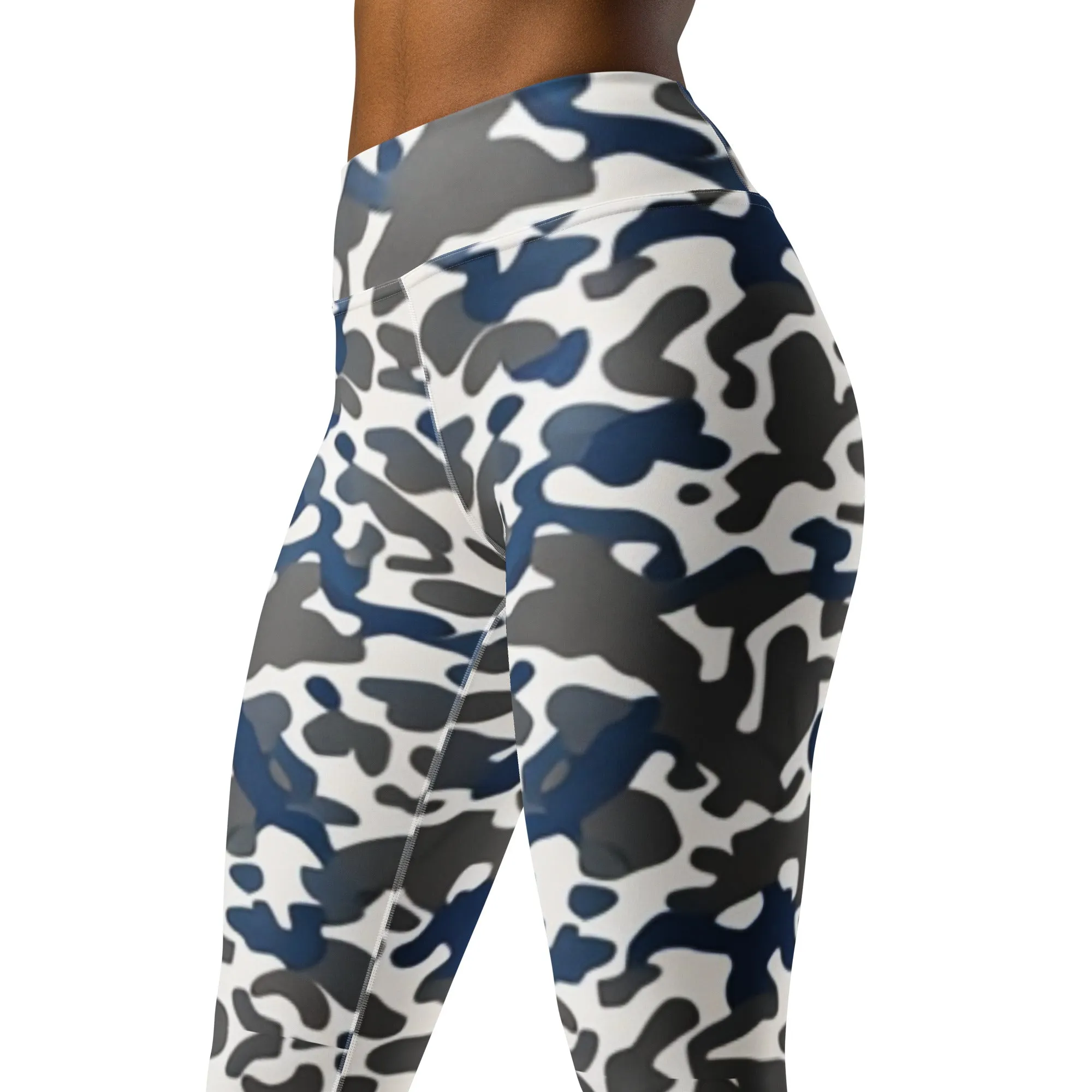 Comfort Camo Yoga Leggings |  Performance  &  Flexibility