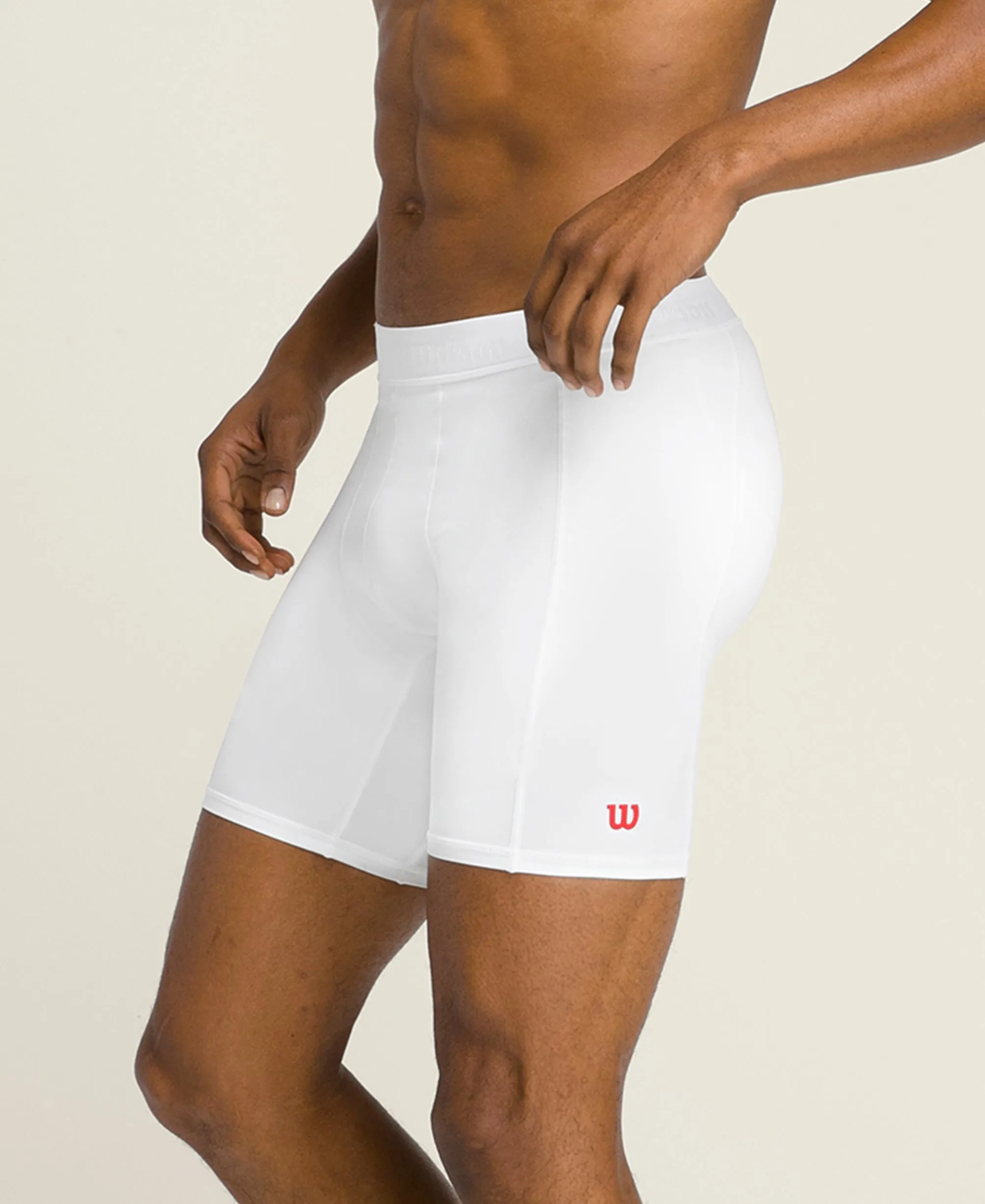 Compression Short - Bright White