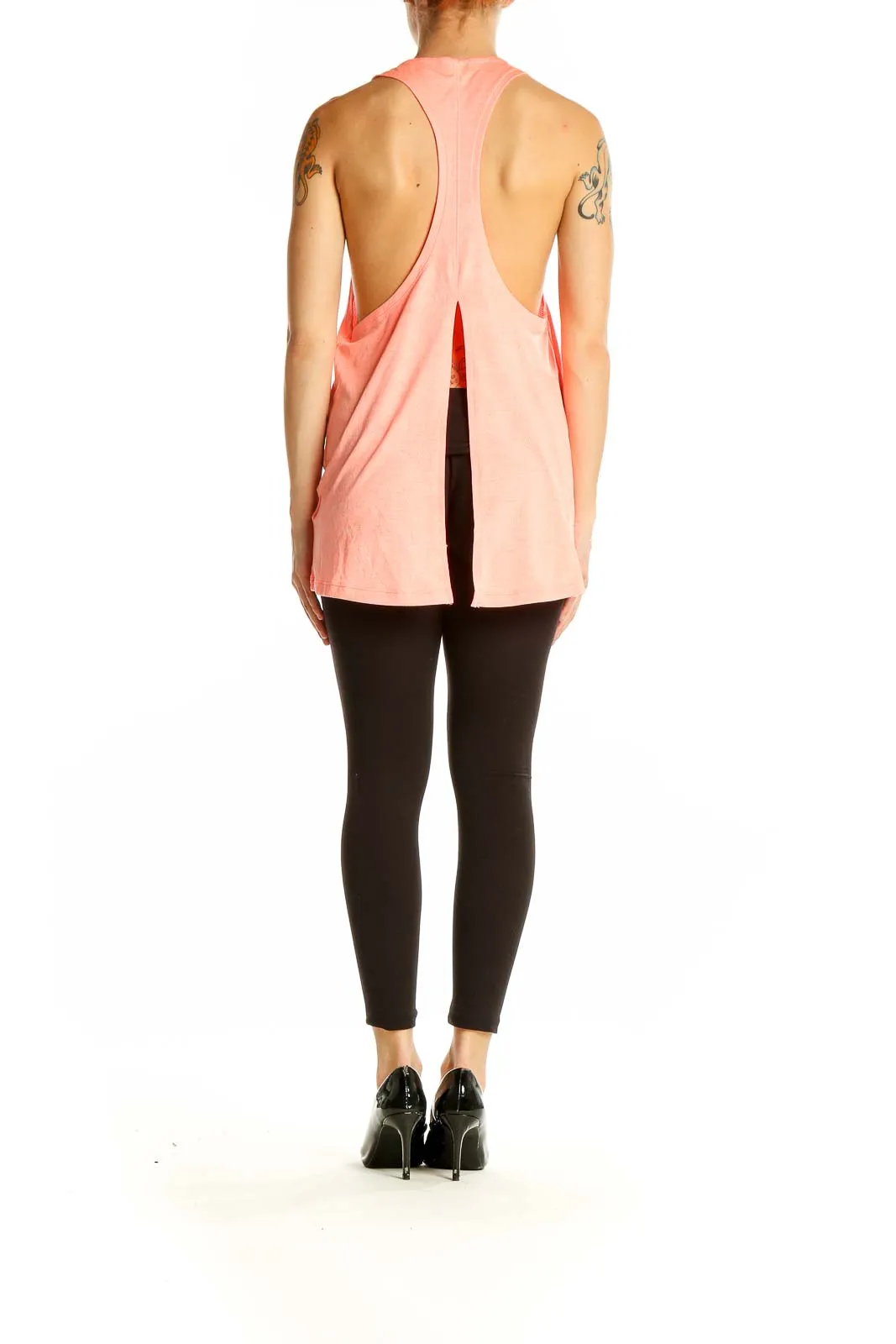 Coral Sleeveless Performance Tank Top