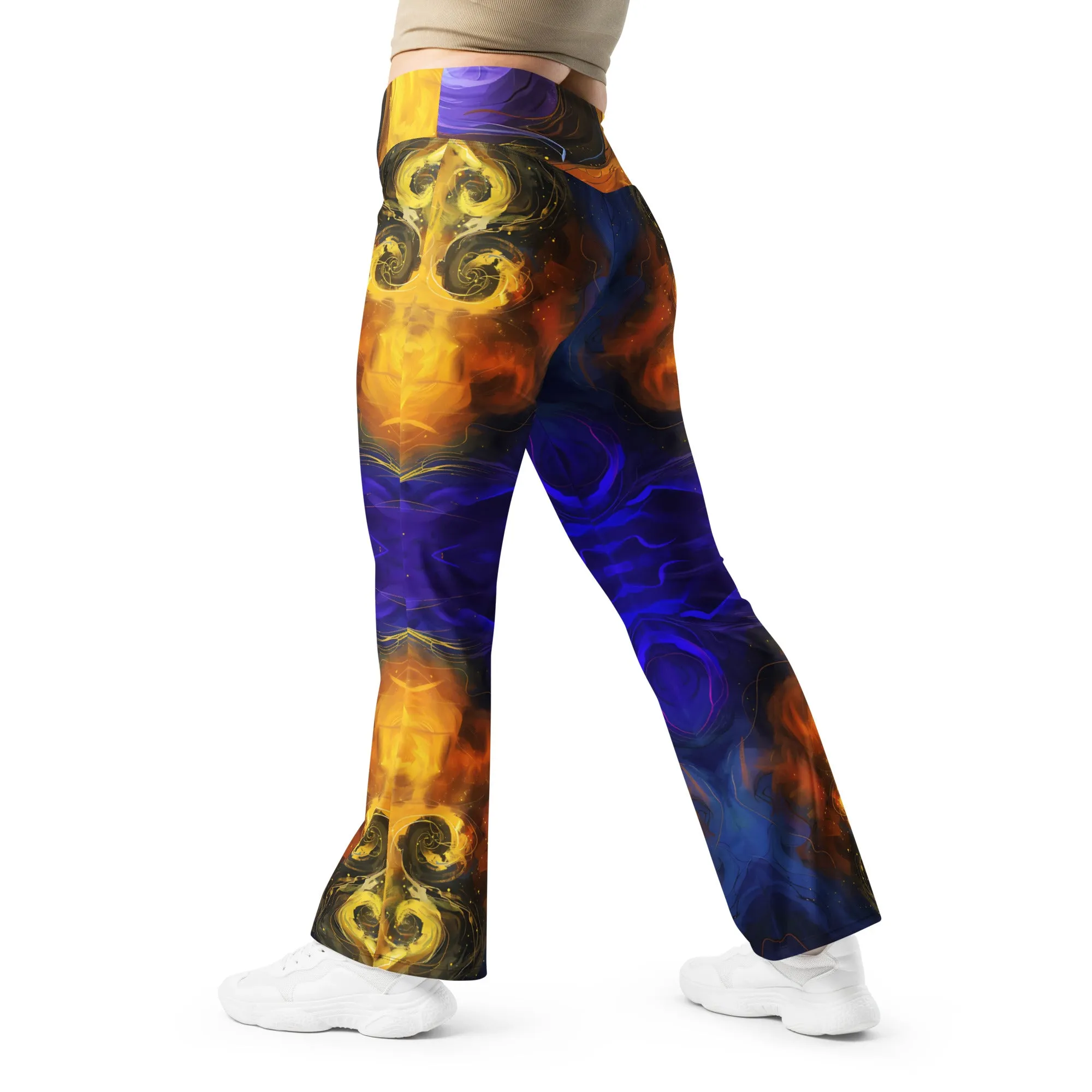Cosmic Grace Awakening Flare leggings