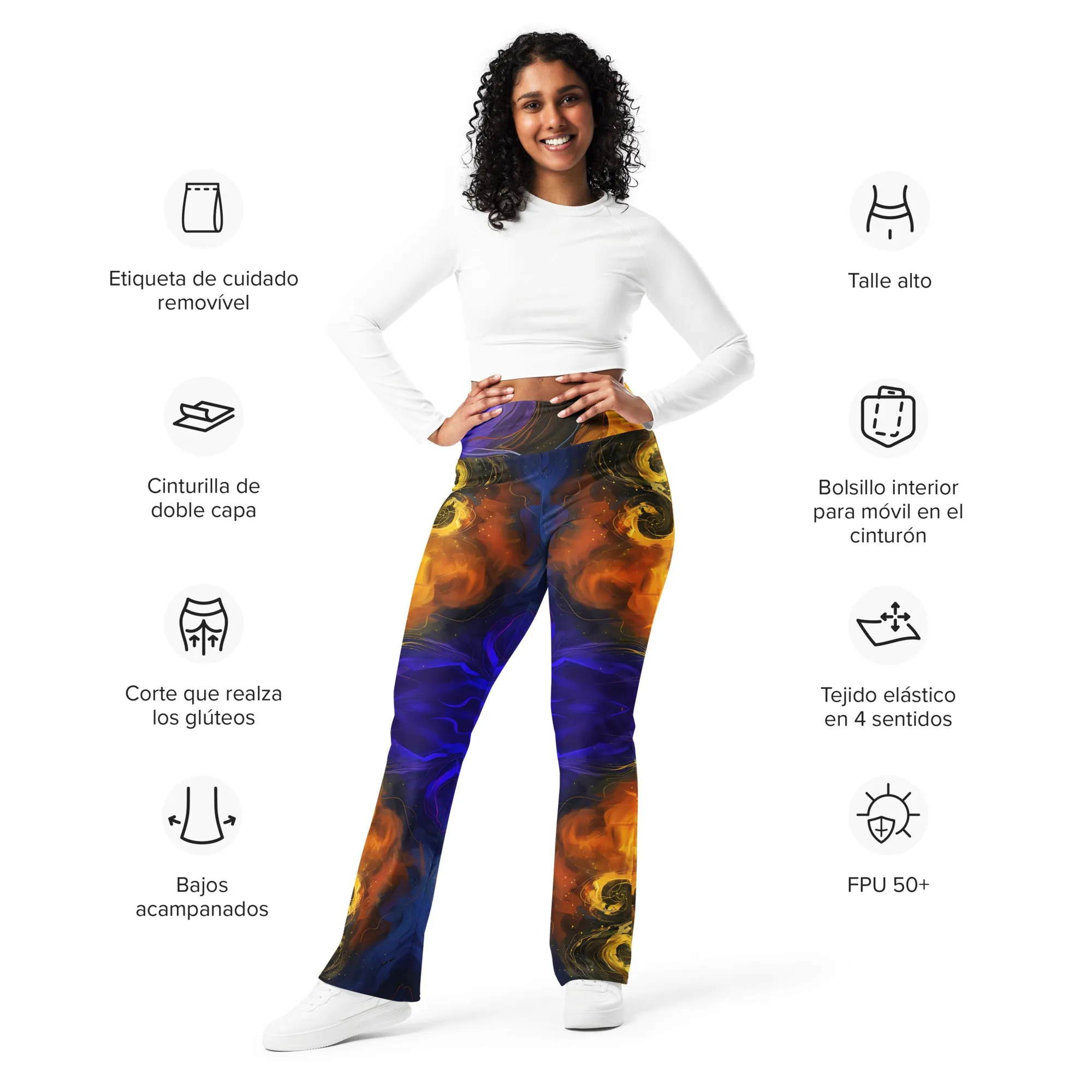 Cosmic Grace Awakening Flare leggings