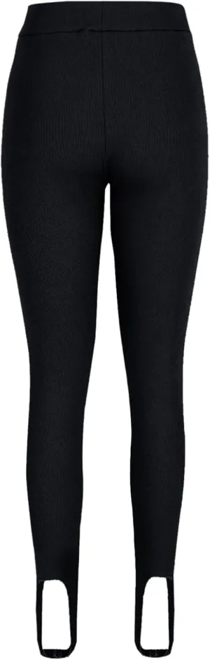 DASAYO Leggings for Women Shaping Tummy Control High Waist Gym Fitness Pant Solid Color Stirrup Yoga Pants