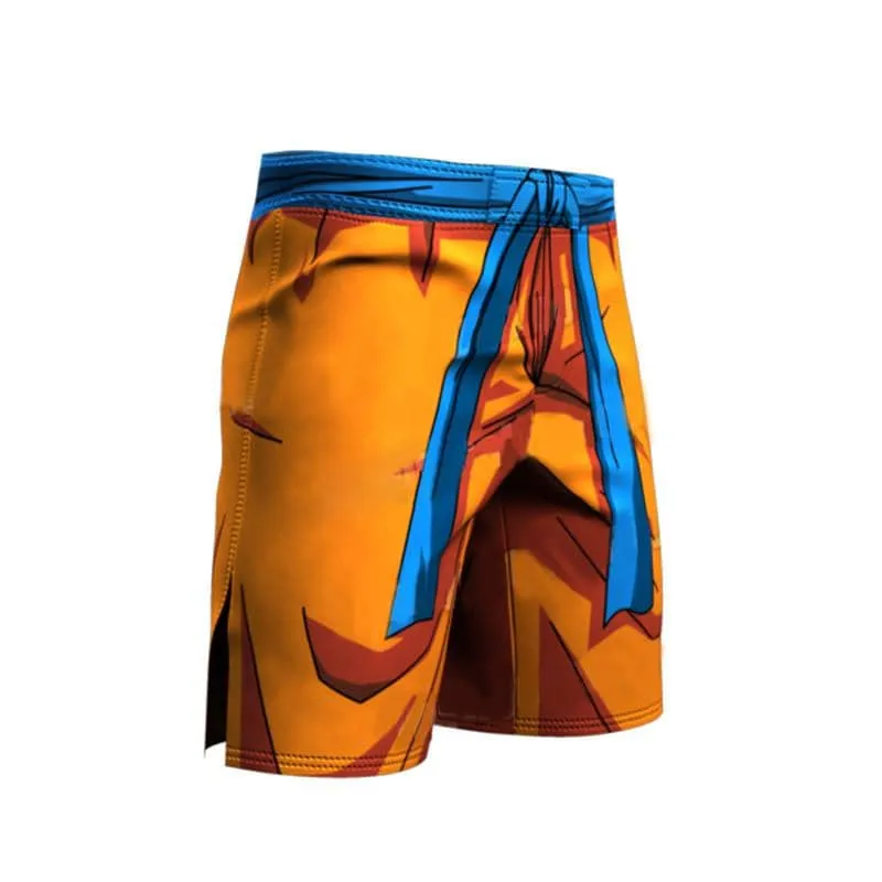 Dragon Warrior Orange Training Men's Shorts