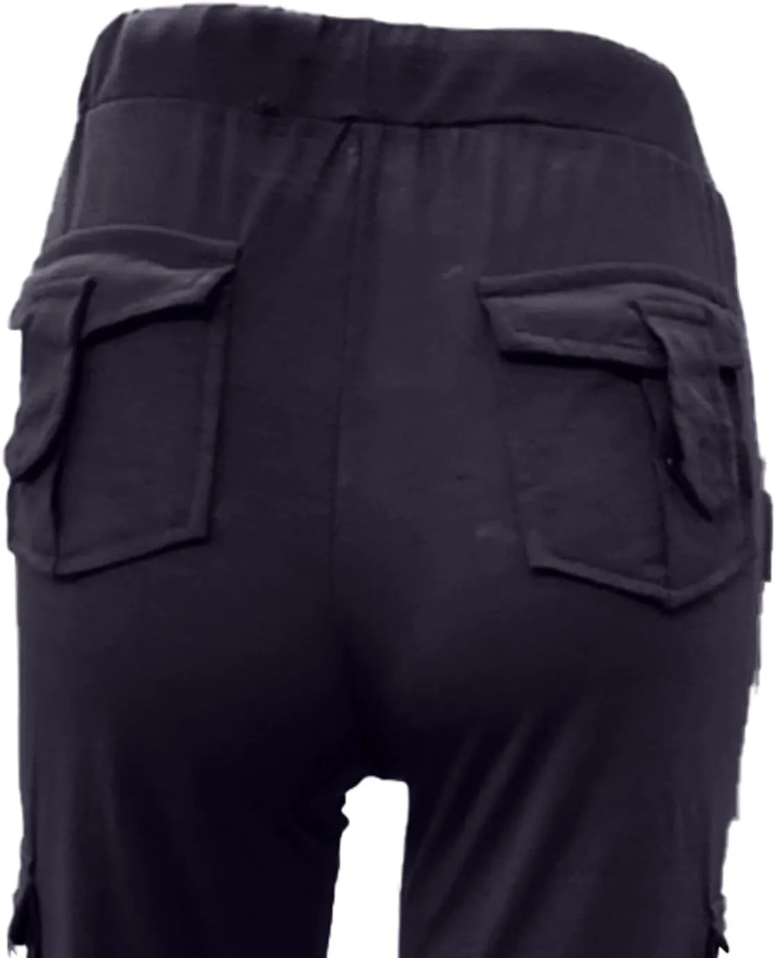 fanmpghleoo Wide Leg Yoga Pants with Pockets for Women Baggy Cargo Pants Straight Leg Trousers High Waisted Workout Leggings