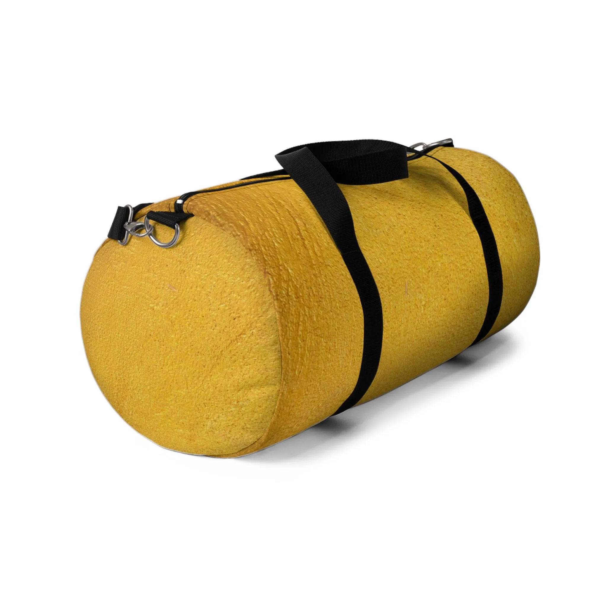 Faux Gold Duffel Bag